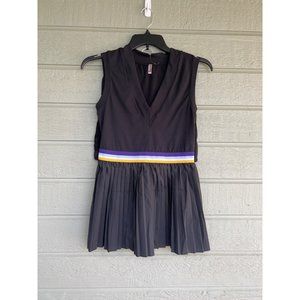 Free People Movement Black You Got Served Set Tennis Dress Shorts Medium NWT